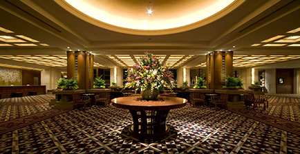 Hotel lobby