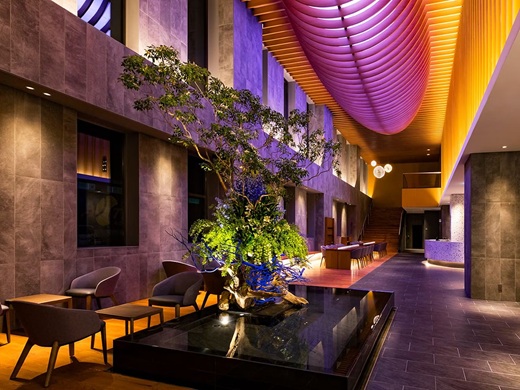 Hotel lobby