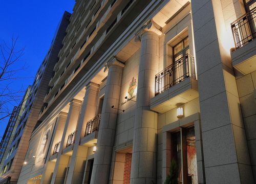 Hotel facade Hotel facade