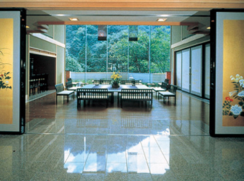 Hotel lobby