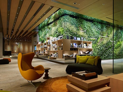Hotel lobby