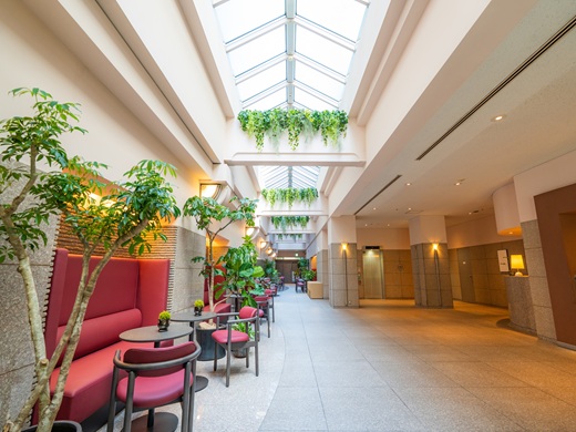 Hotel lobby