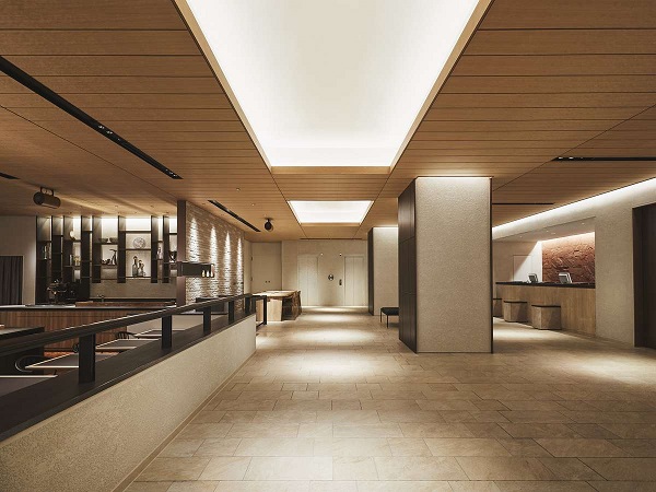 Hotel lobby