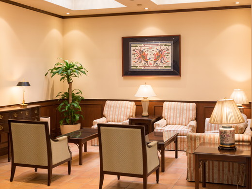 Hotel lobby