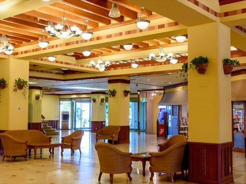 Hotel lobby