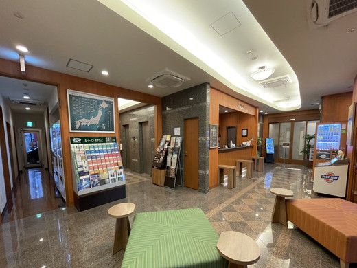 Hotel lobby