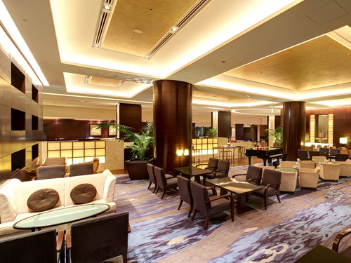 Hotel lobby