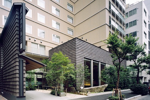 Hotel facade Hotel facade