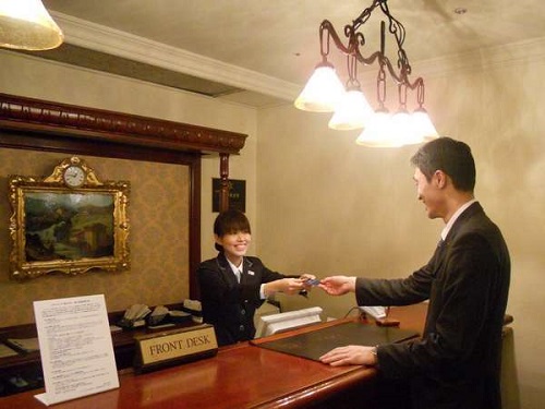 Hotel lobby