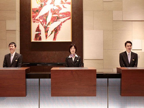 Hotel lobby