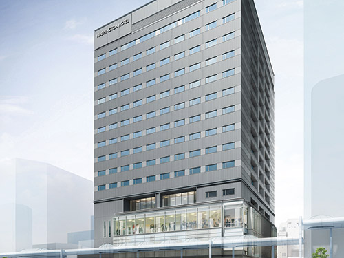 Hotel facade Hotel facade