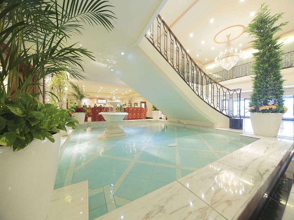 Hotel lobby