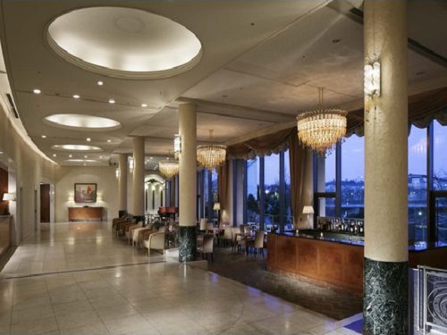 Hotel lobby