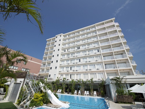 Hotel facade Hotel facade
