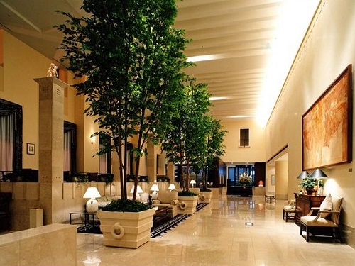 Hotel lobby