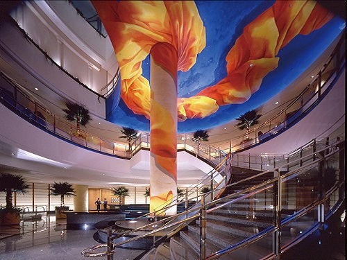 Hotel lobby
