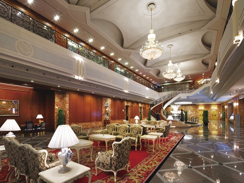 Hotel lobby