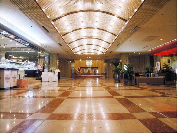 Hotel lobby