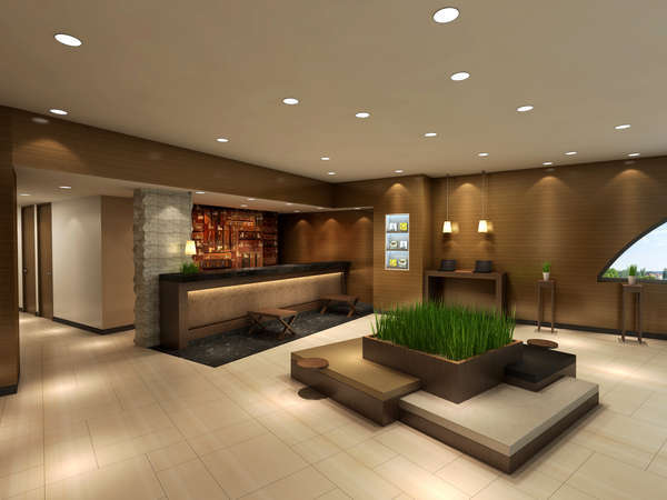 Hotel lobby