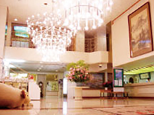 Hotel lobby