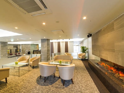 Hotel lobby