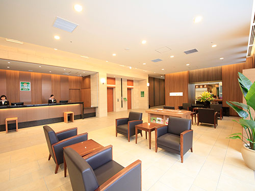 Hotel lobby