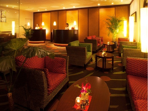 Hotel lobby