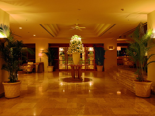 Hotel lobby