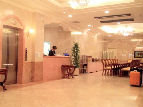 Hotel lobby