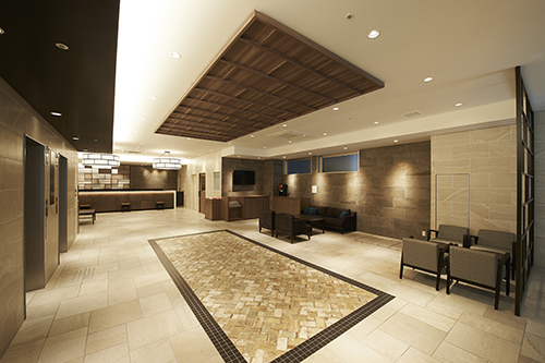 Hotel lobby