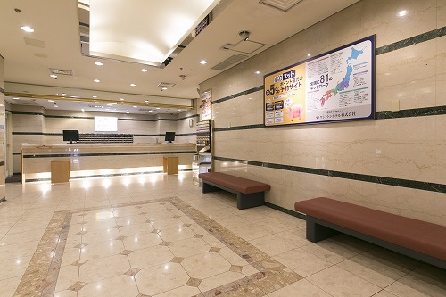 Hotel lobby