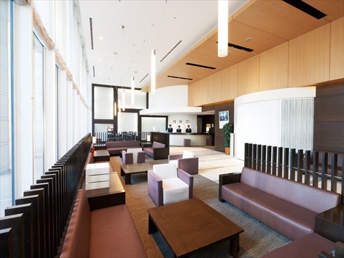 Hotel lobby