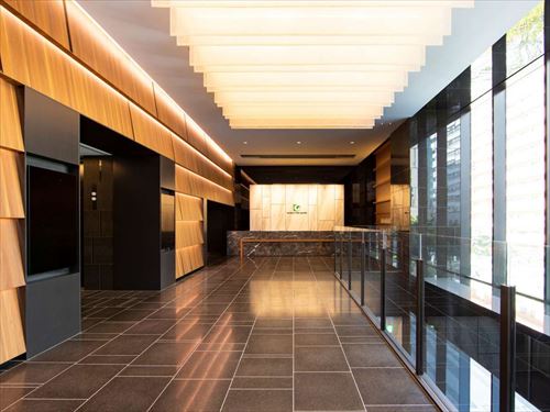 Hotel lobby