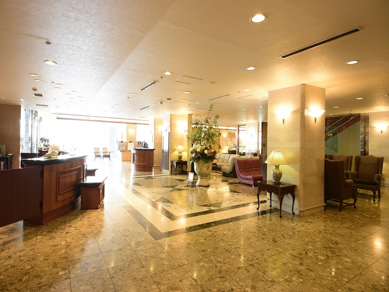 Hotel lobby