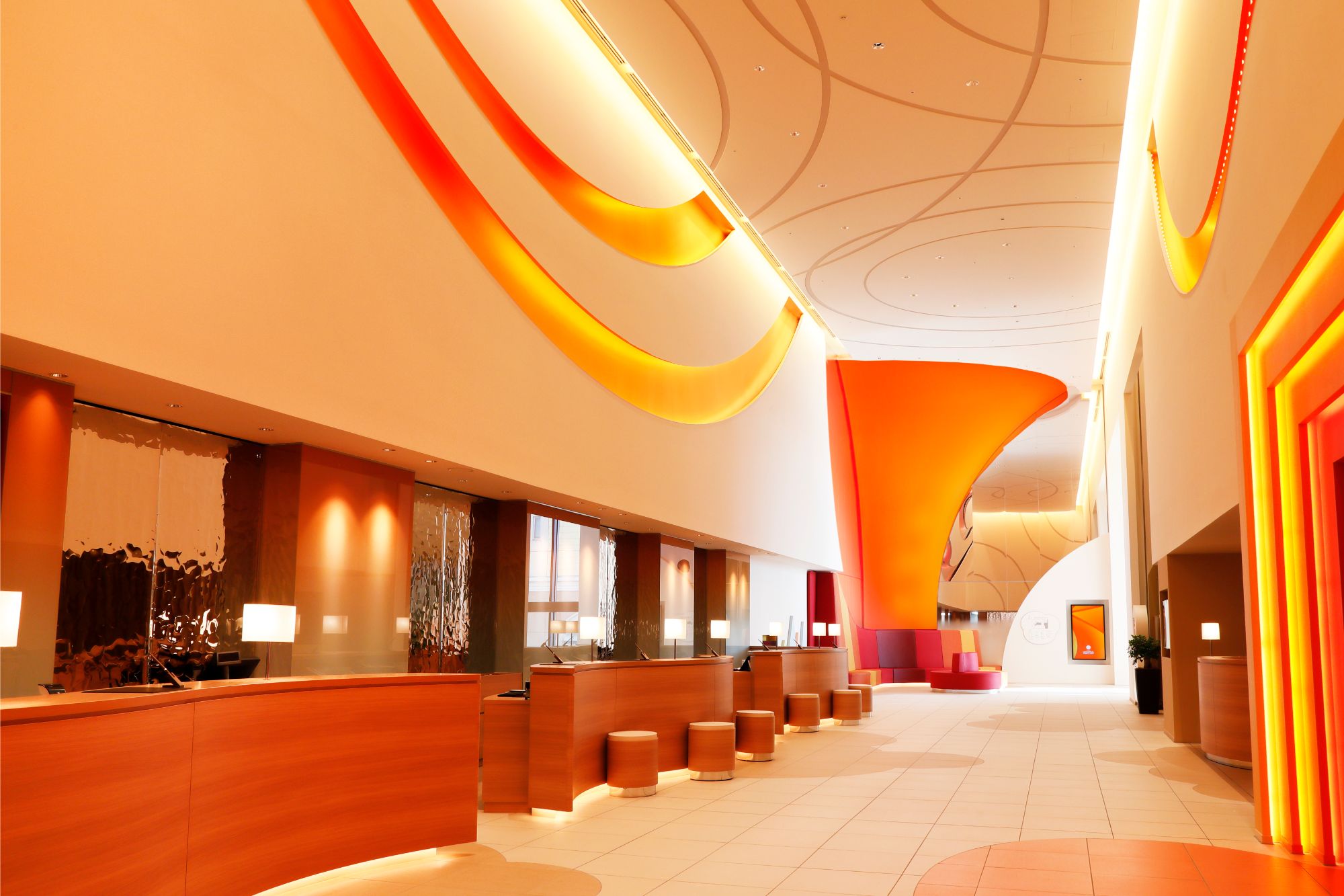 Hotel lobby