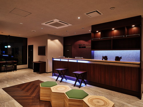 Hotel lobby