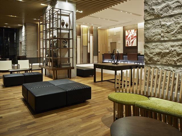 Hotel lobby