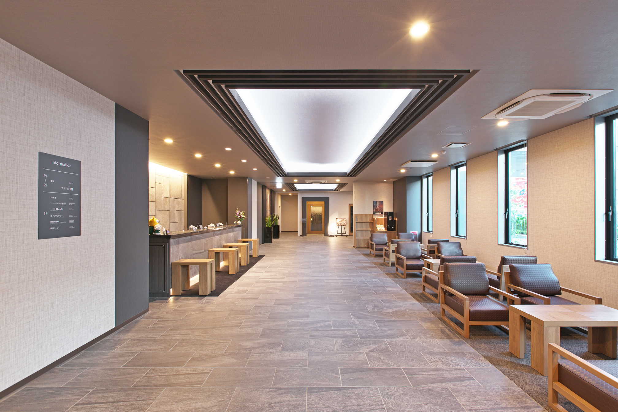 Hotel lobby