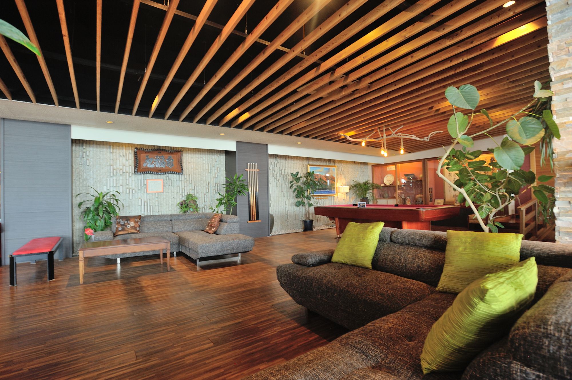 Hotel lobby