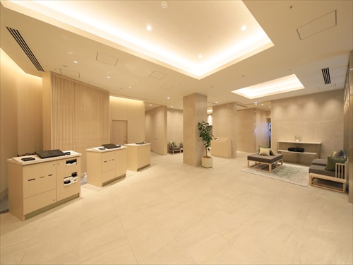 Hotel lobby