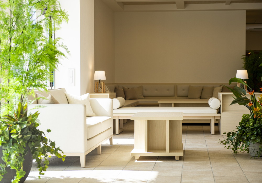 Hotel lobby