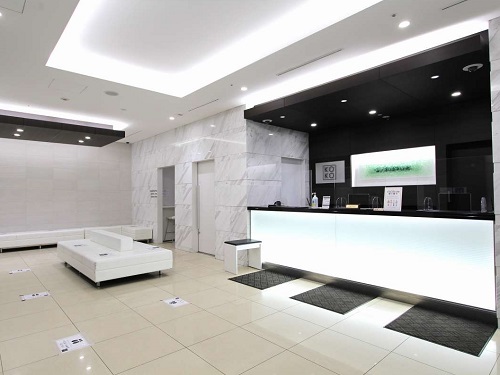 Hotel lobby