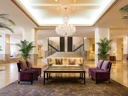 Hotel lobby