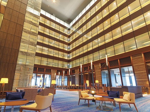 Hotel lobby