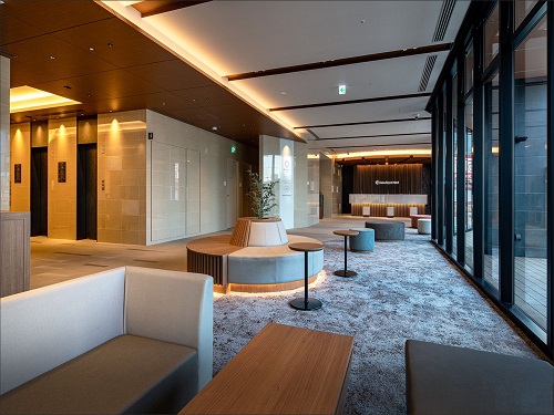 Hotel lobby