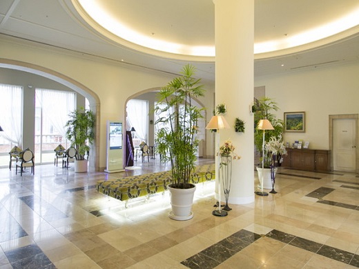 Hotel lobby