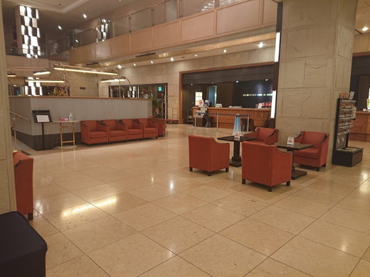 Hotel lobby