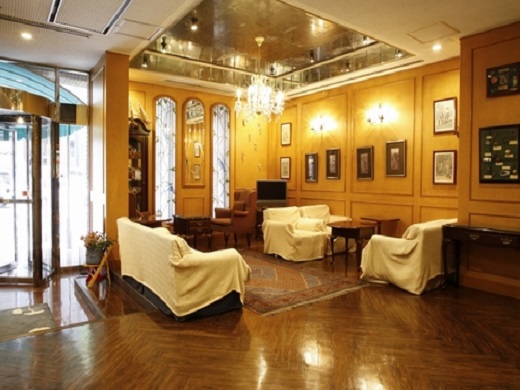Hotel lobby
