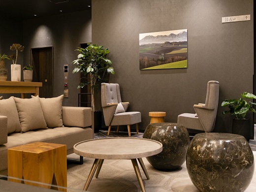 Hotel lobby