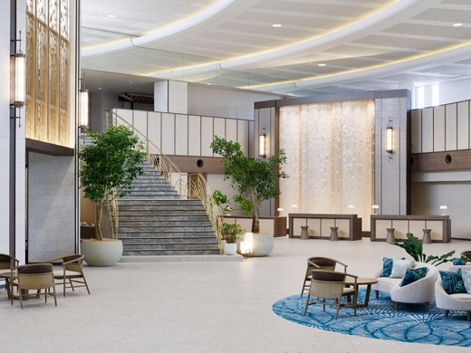 Hotel lobby